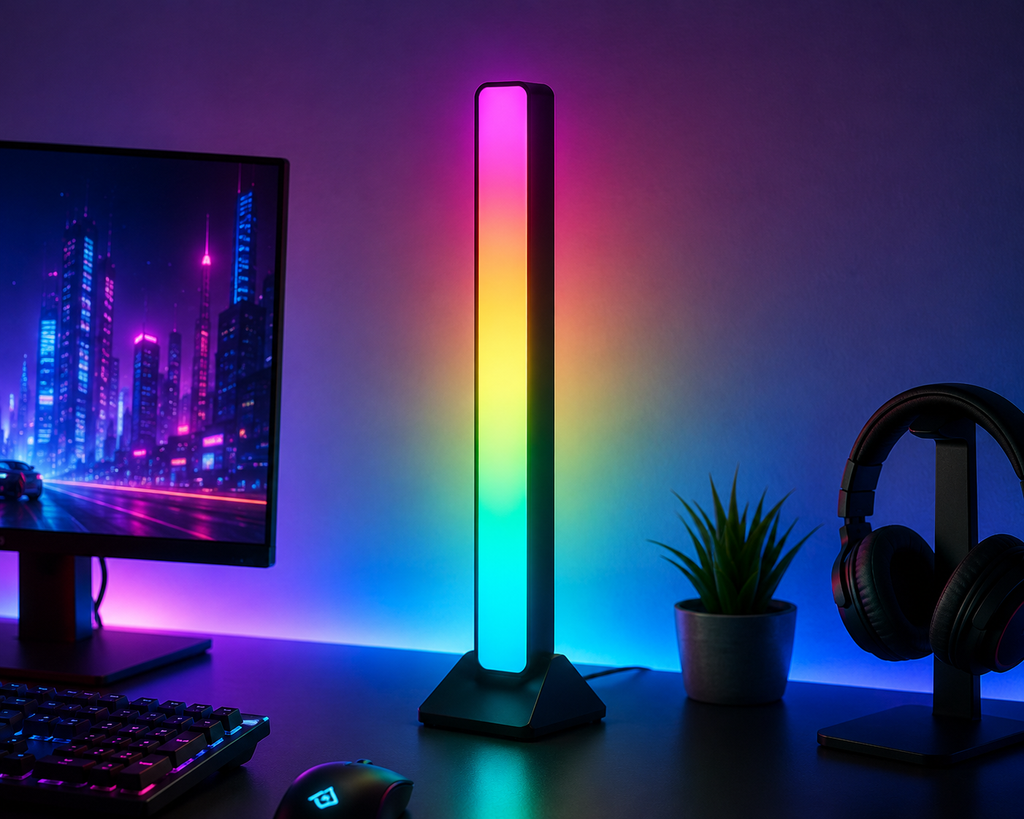 Upgrade your gaming setup with powerful LED lights designed to create the perfect atmosphere for gaming, streaming, and relaxing.
✨ Bright and vibrant colors
✨ Easy installation
✨ Modern gaming design
✨ Perfect for PC and console setups
✨ Energy-efficient